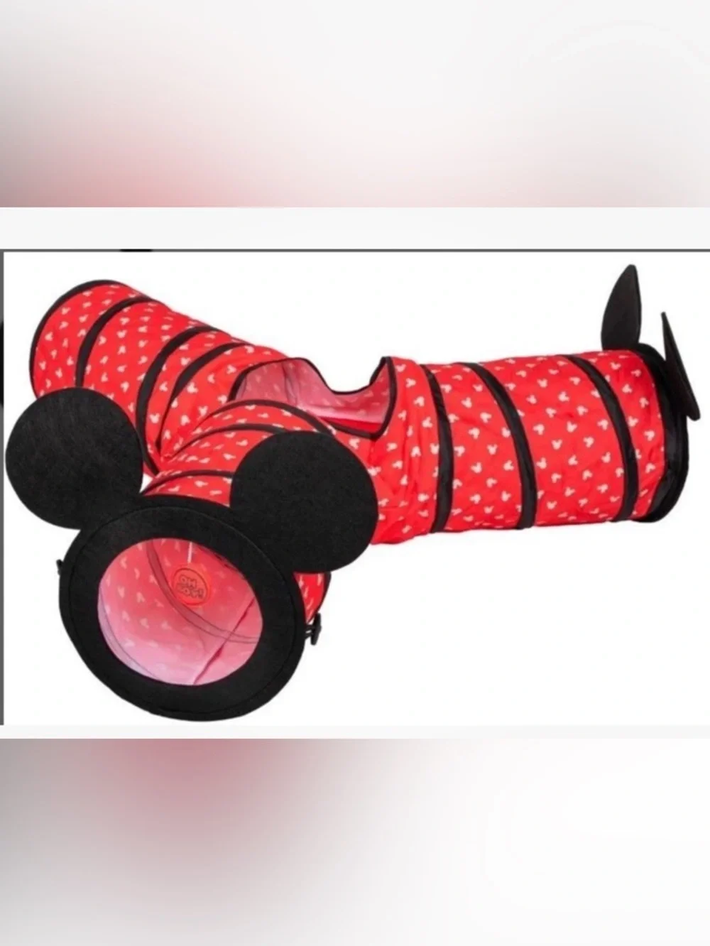 Disney Mickey Mouse Pop Open Three Way Cat Tunnel Play Toy Mat Harry Barker New